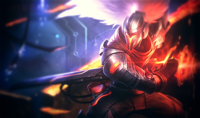 Armored Warrior with Rifle — Red
