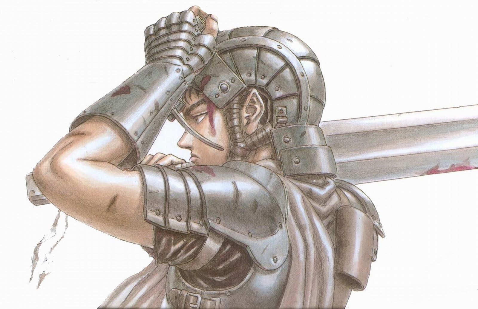 armored warrior with sword