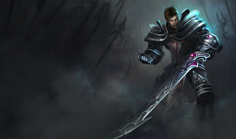 armored warrior with sword