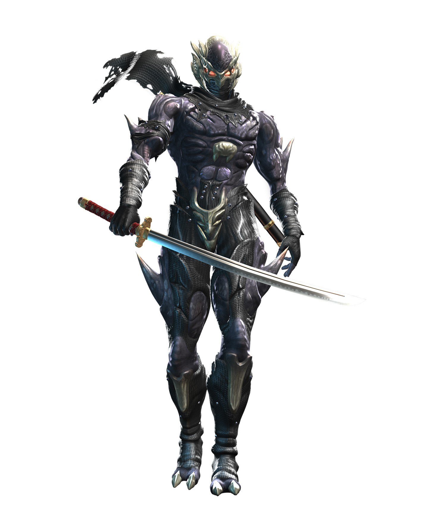 armored warrior with sword