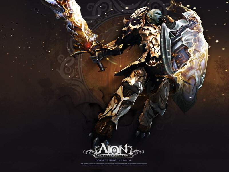 Armored Warrior with Sword — Black, Dramatic, Night, Digital Art, Shield, Armor, Gold, Gray