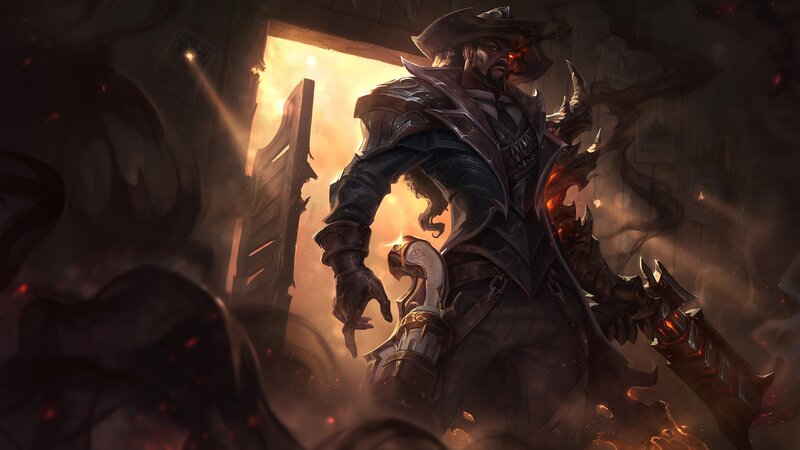 Armored Warrior with Sword — Black, Dramatic, Sunset, Digital Art, Armor