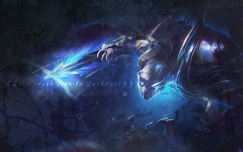 Armored Warrior with Sword — Blue, Dramatic, Intense, Night