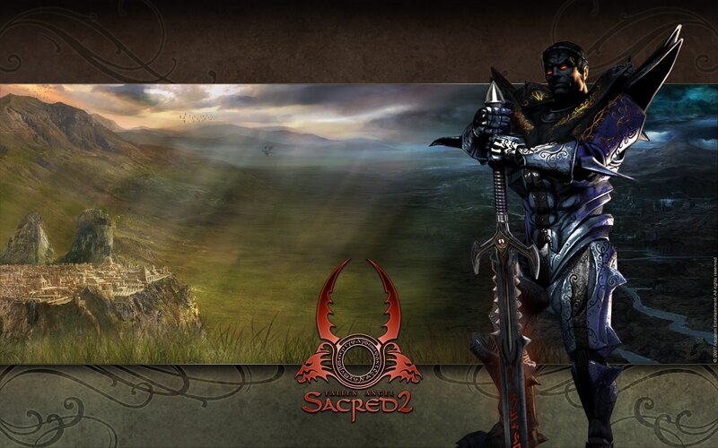 Armored Warrior with Sword — Brown, Dramatic, Sunset, Digital Art, Mountains