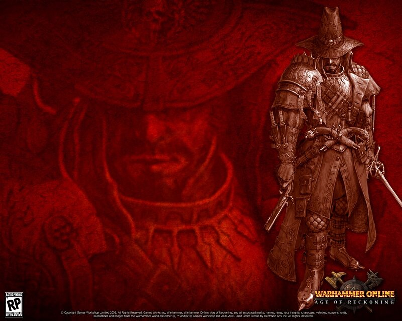 Armored Warrior with Sword — Red, Dramatic, Digital Art, Gun