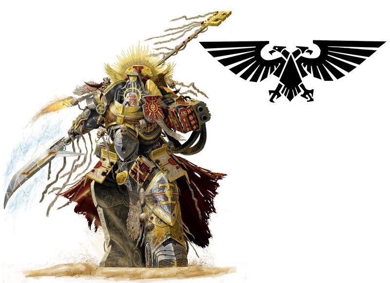 Armored Warrior with Weapons — Gold