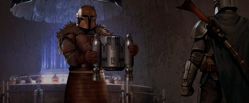 Armored Warriors in Cave