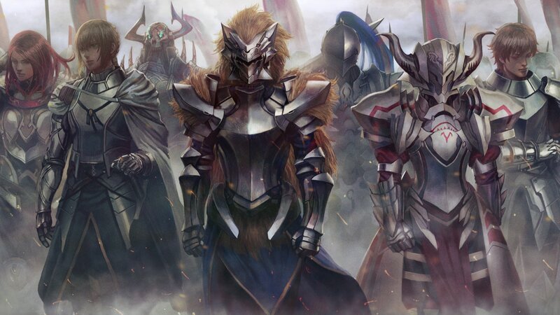 Armored Warriors in Formation