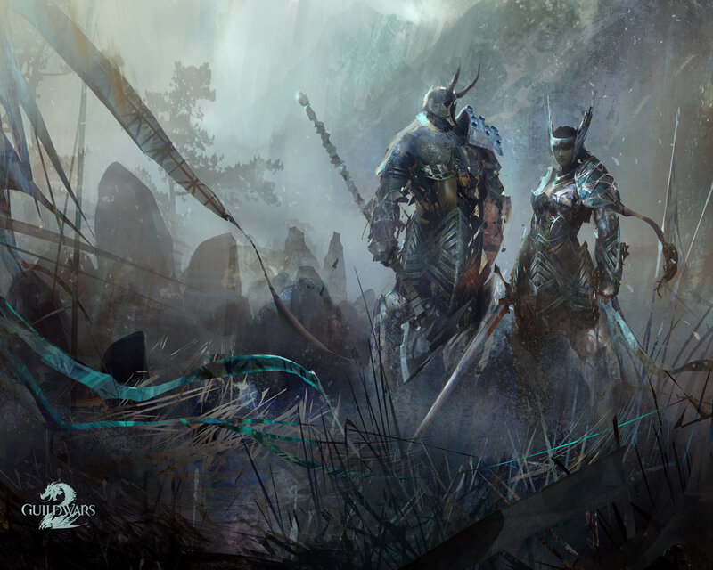 Armored Warriors in Mist