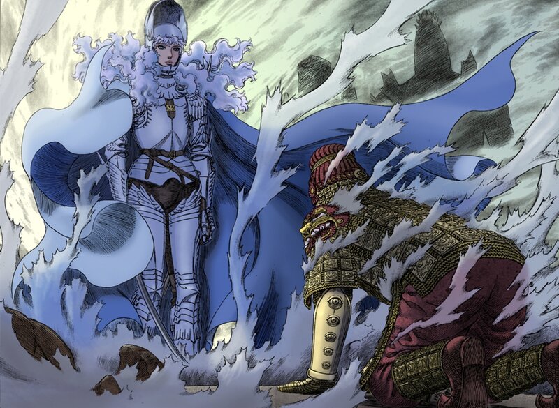 Armored Woman and Warrior