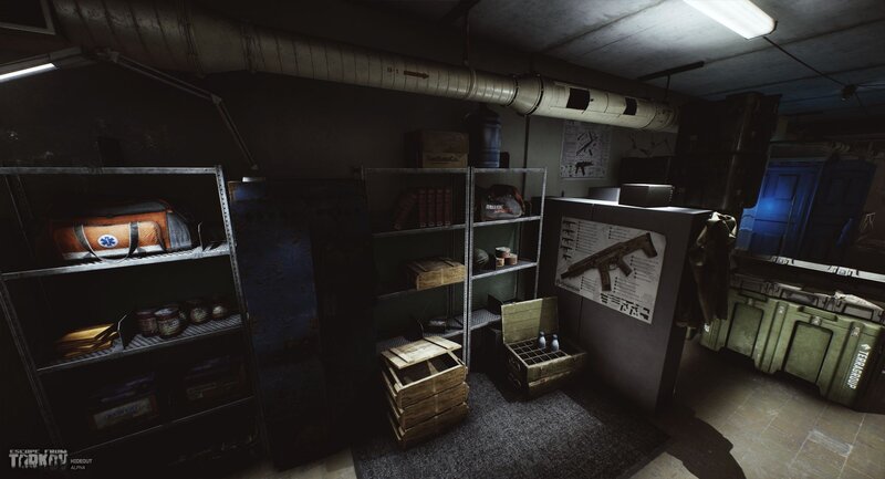 Armory Room with Shelves