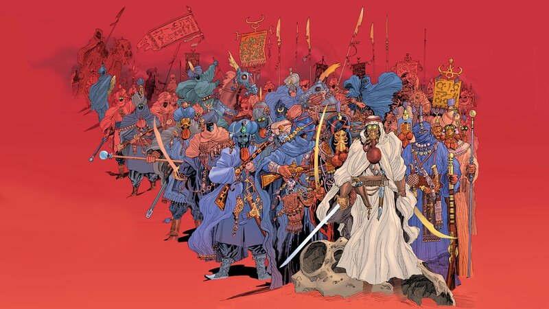 Army of Warriors — Red