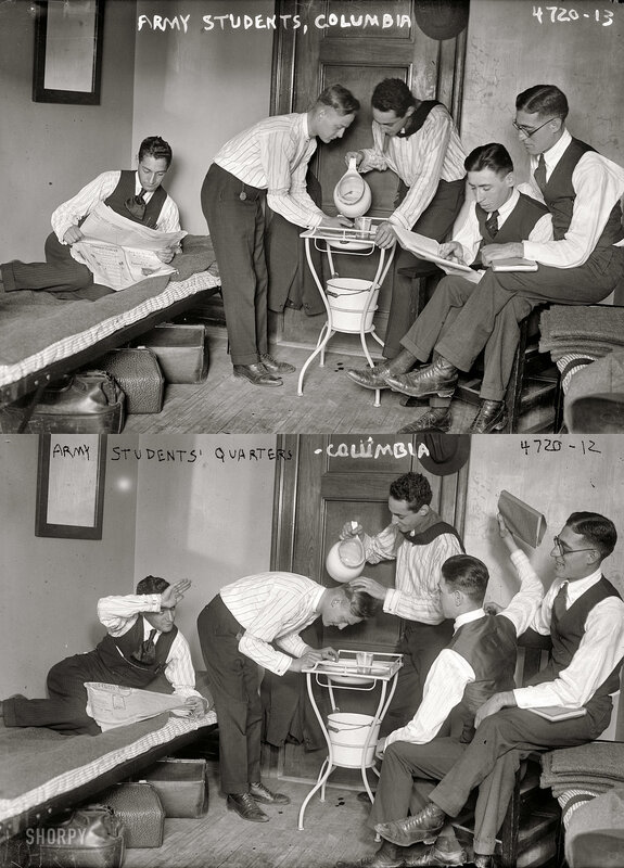 Army Students at Columbia