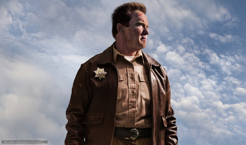 Arnold Schwarzenegger as sheriff