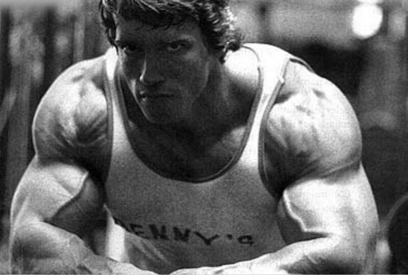 Arnold Schwarzenegger bodybuilding