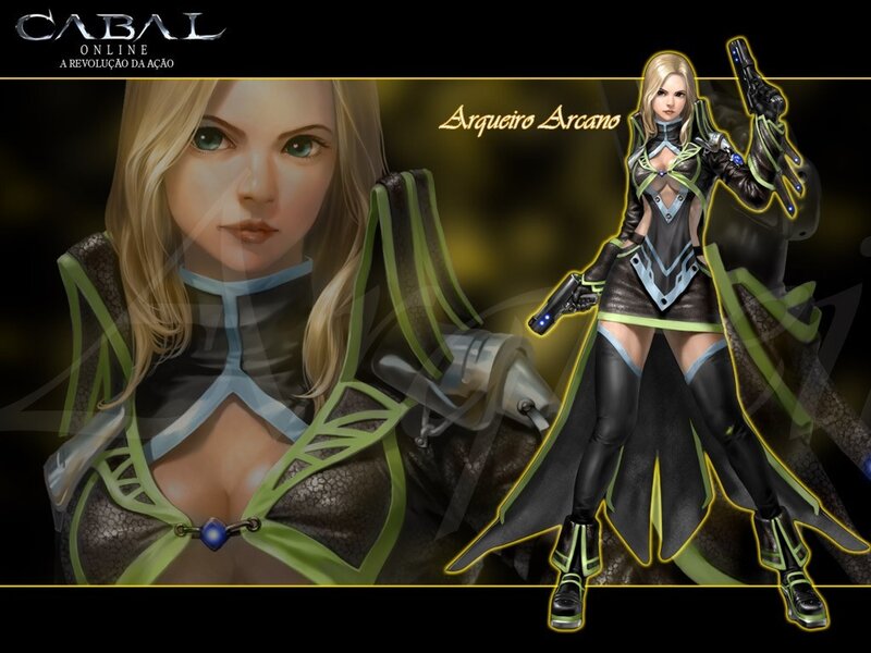 Arqueiro Arcano character art