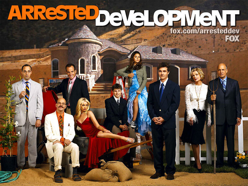Arrested Development cast poster