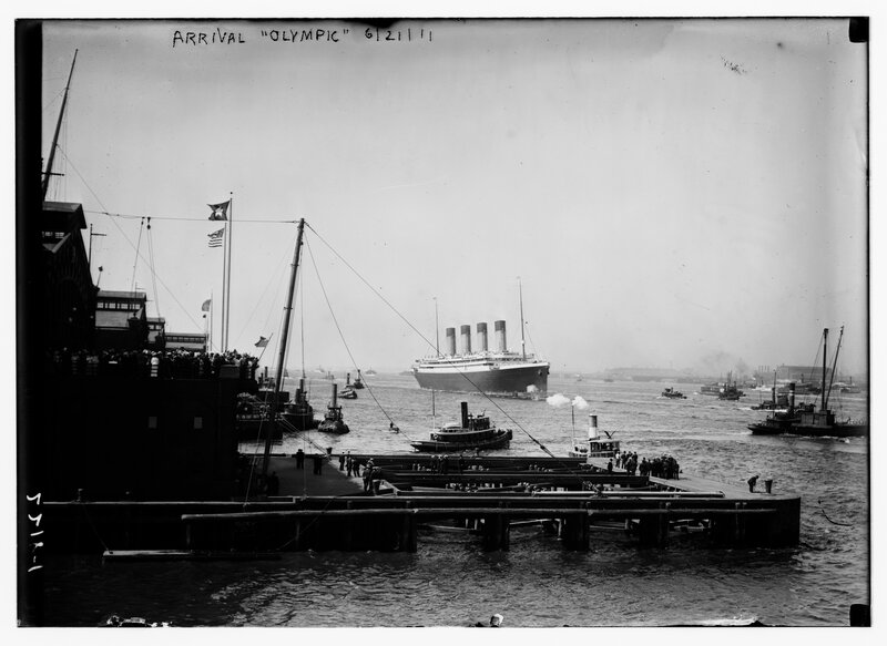 Arrival of the Olympic