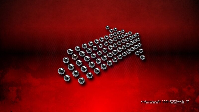 Arrow Made of Spheres