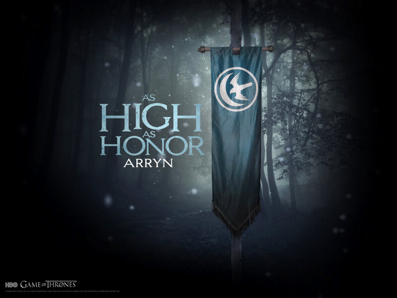 Arryn Banner in Forest