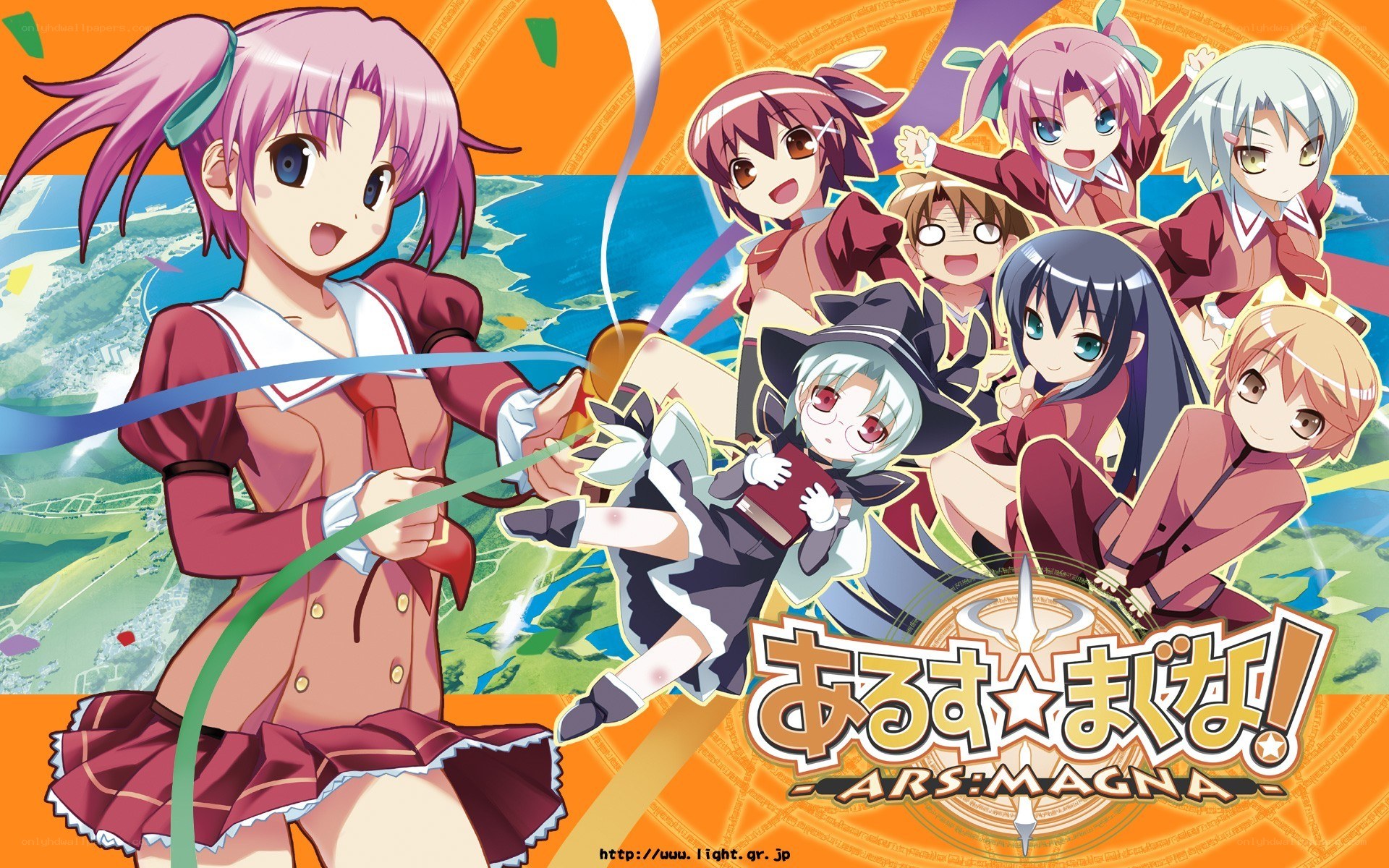 Ars Magana anime characters