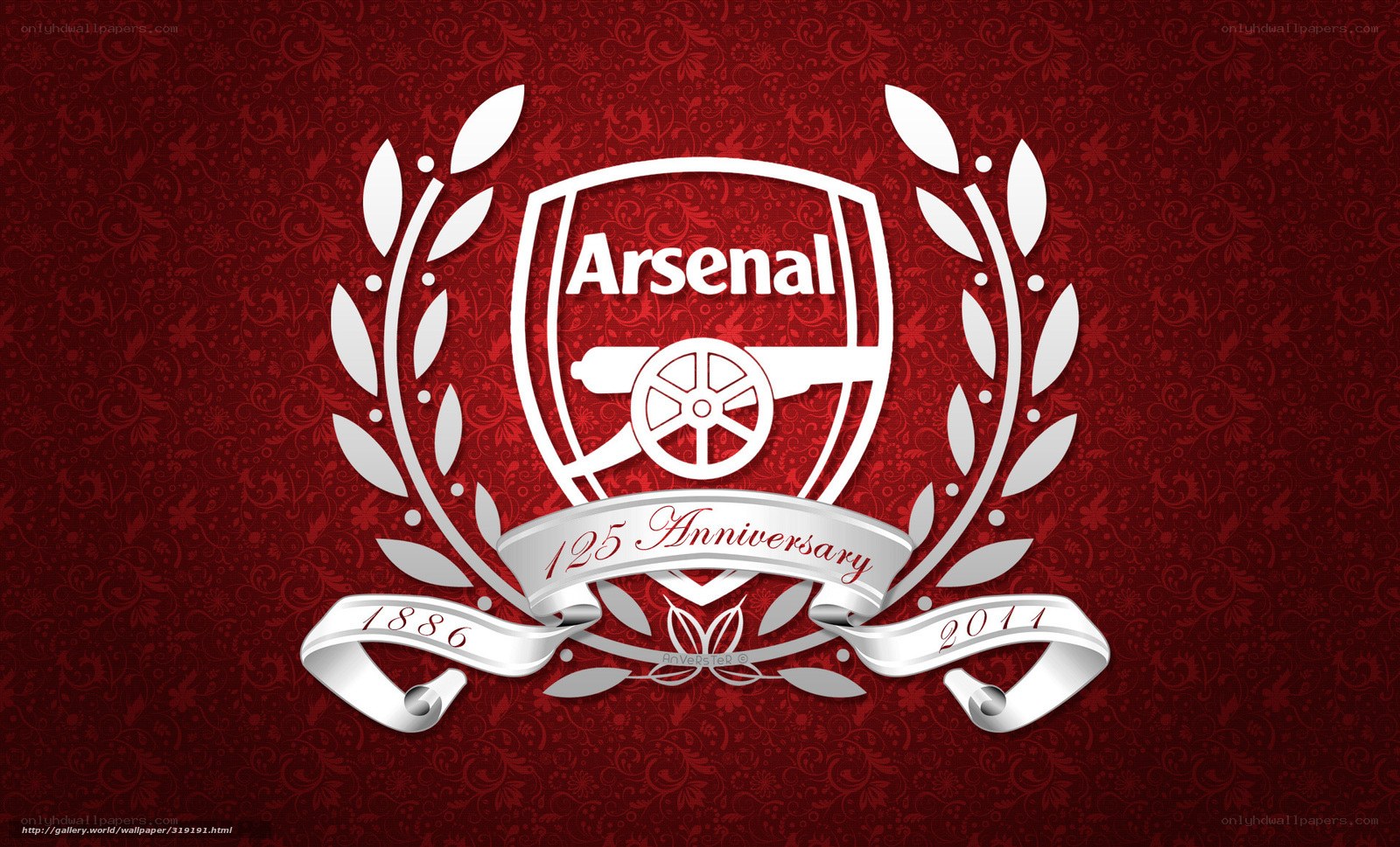 Arsenal 125th Anniversary Logo