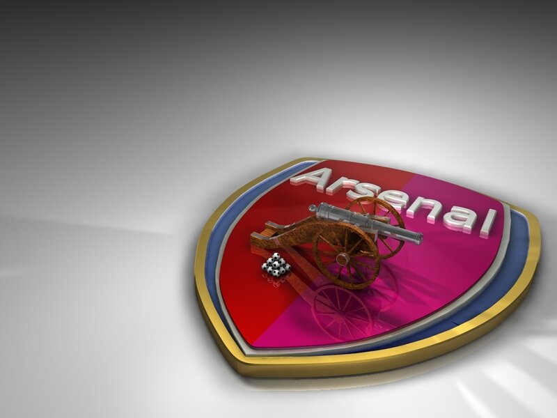 Arsenal FC crest 3D model