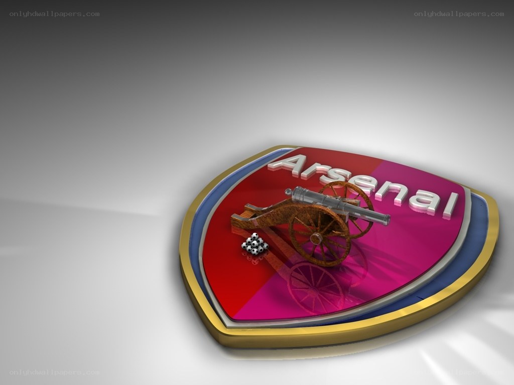 Arsenal FC crest 3D model