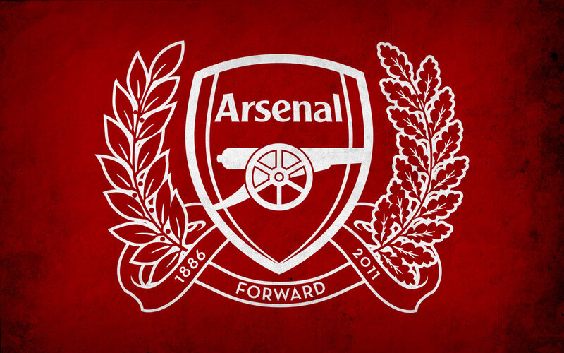 Arsenal FC Crest — Red, Bold