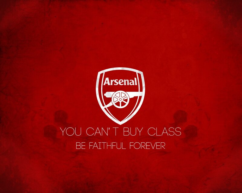 Arsenal FC Crest — Red, Dramatic, Digital Art, Text, White