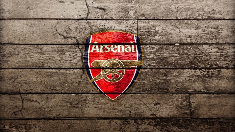 Arsenal FC Crest — Red, Gritty