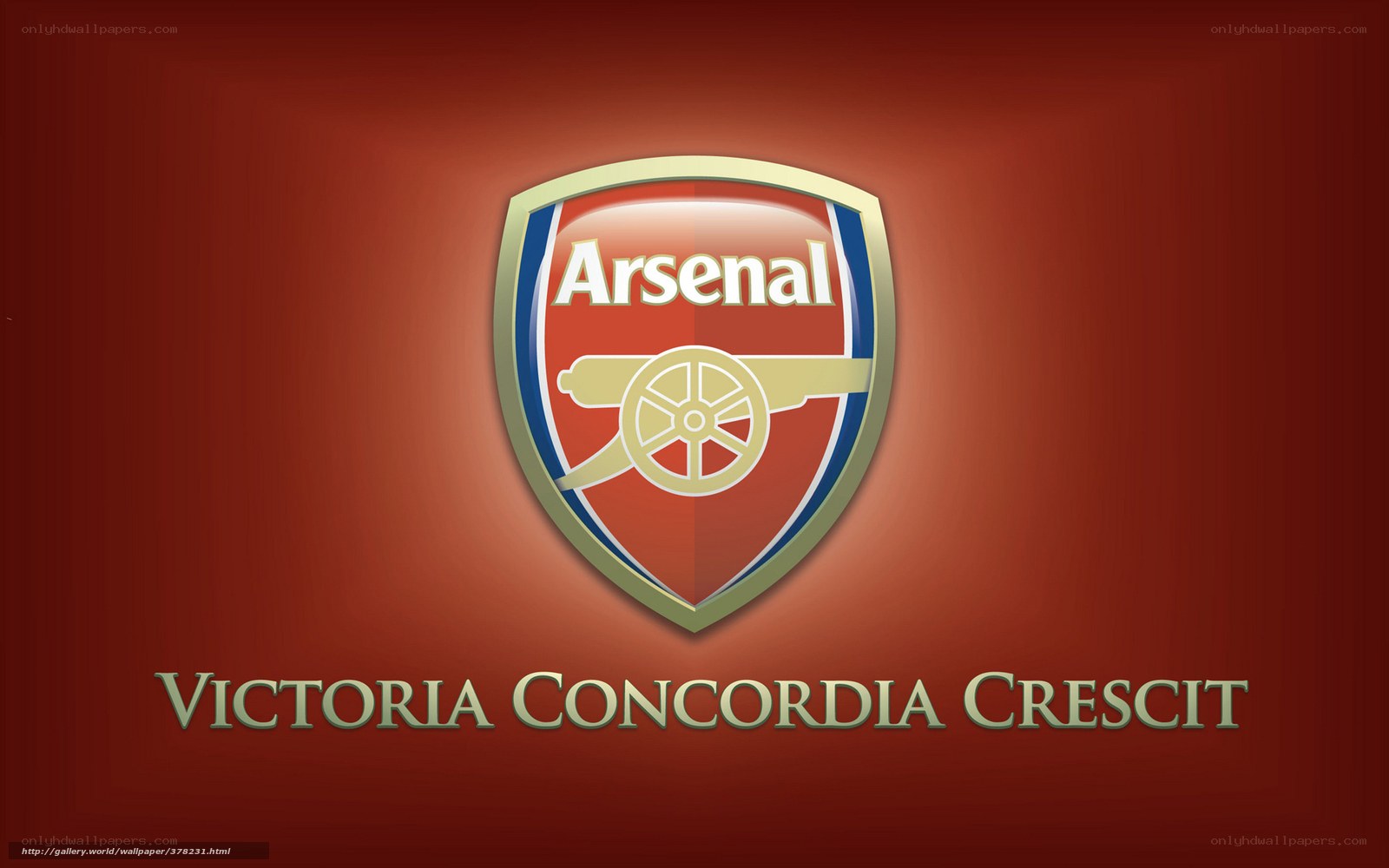 Arsenal FC crest wallpaper