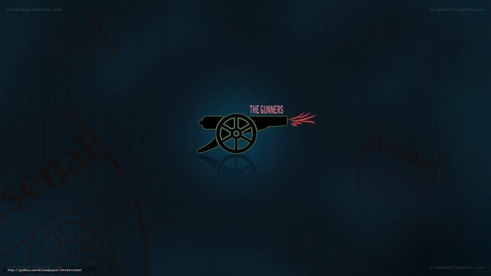 Arsenal FC logo wallpaper
