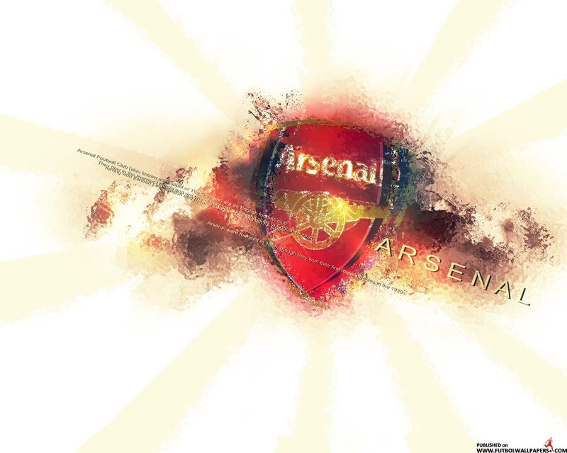 Arsenal FC logo wallpaper
