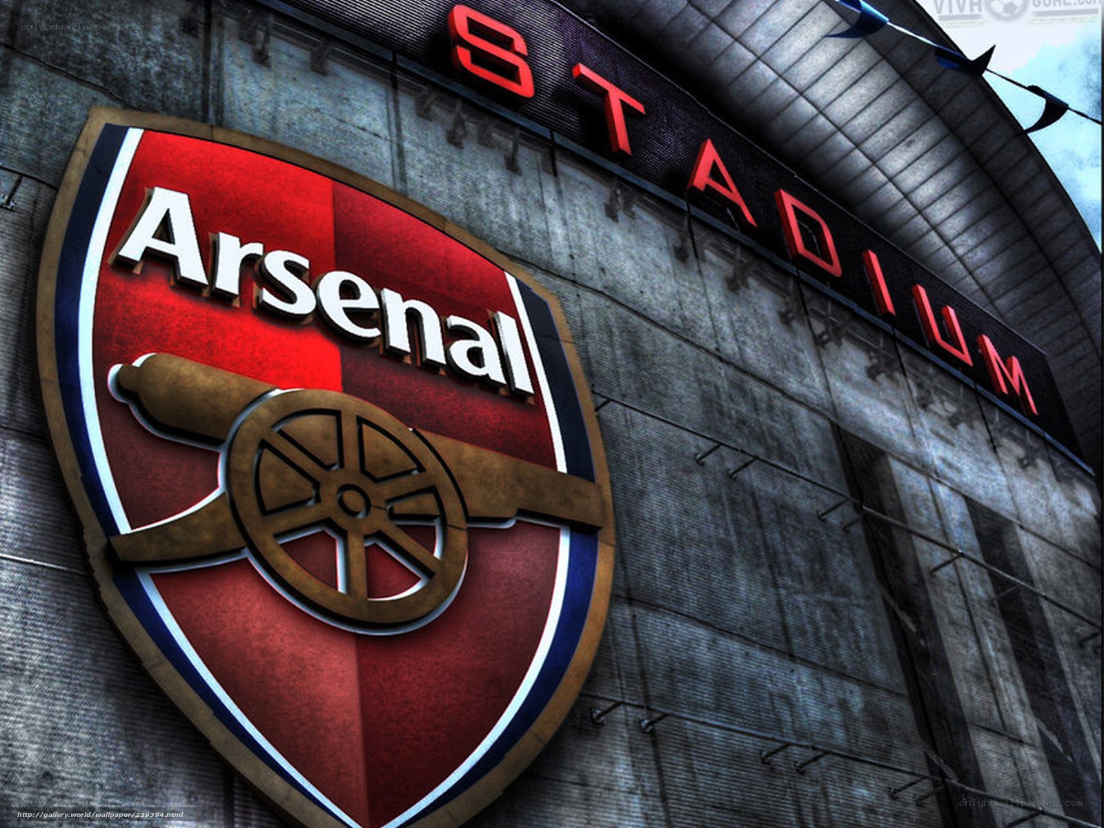 Arsenal FC Stadium Sign