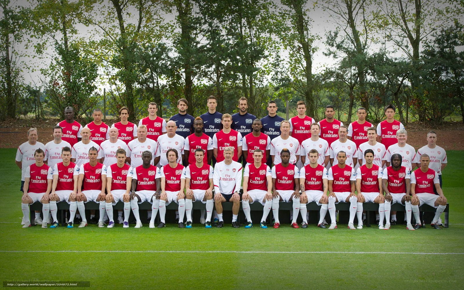 Arsenal FC team photo