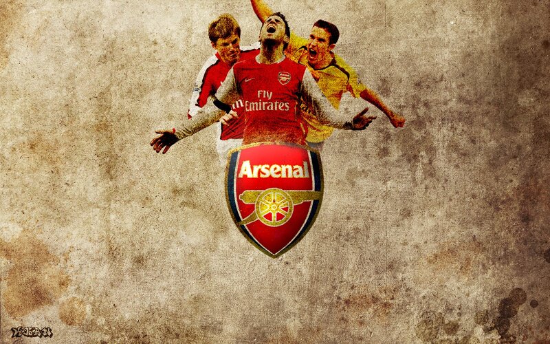Arsenal football celebration