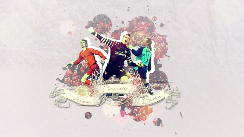 Arsenal football collage