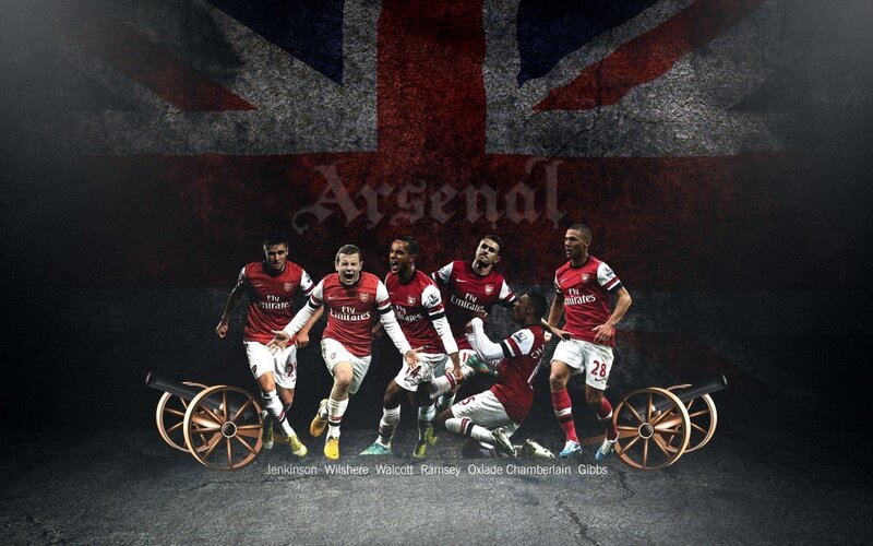 Arsenal Football Players — Red