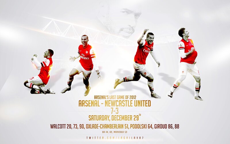Arsenal's last game of 2012