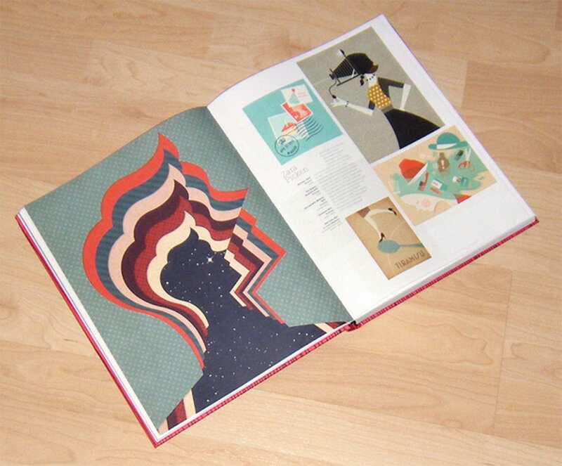 art book with illustrations