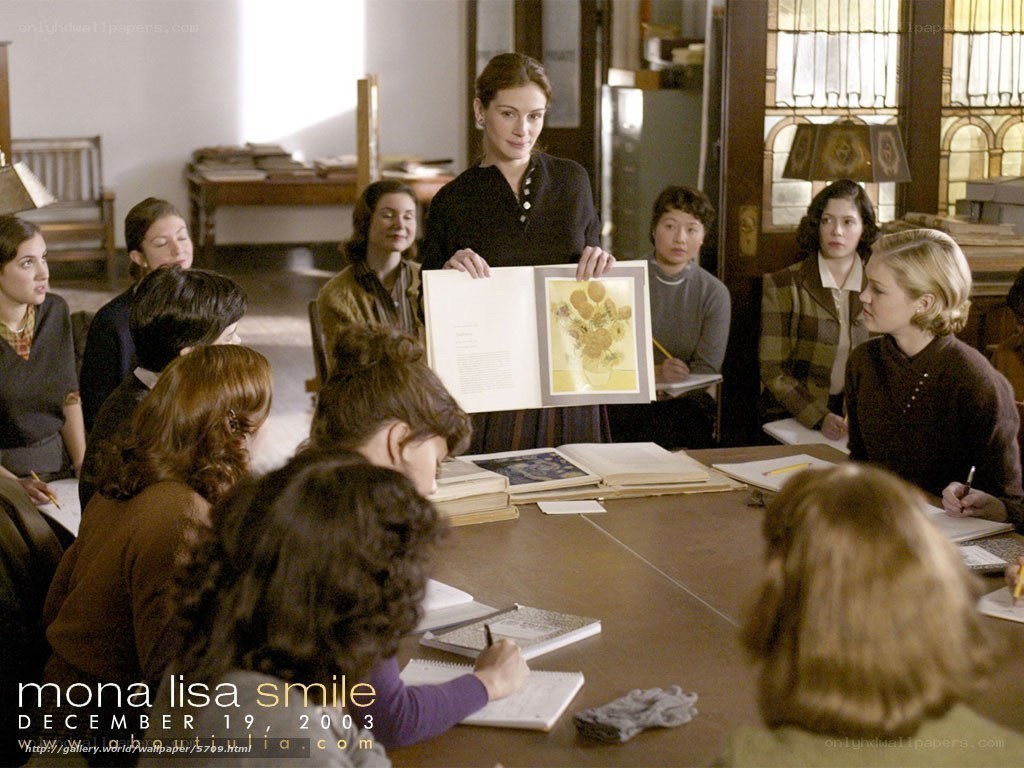 art class with mona lisa smile