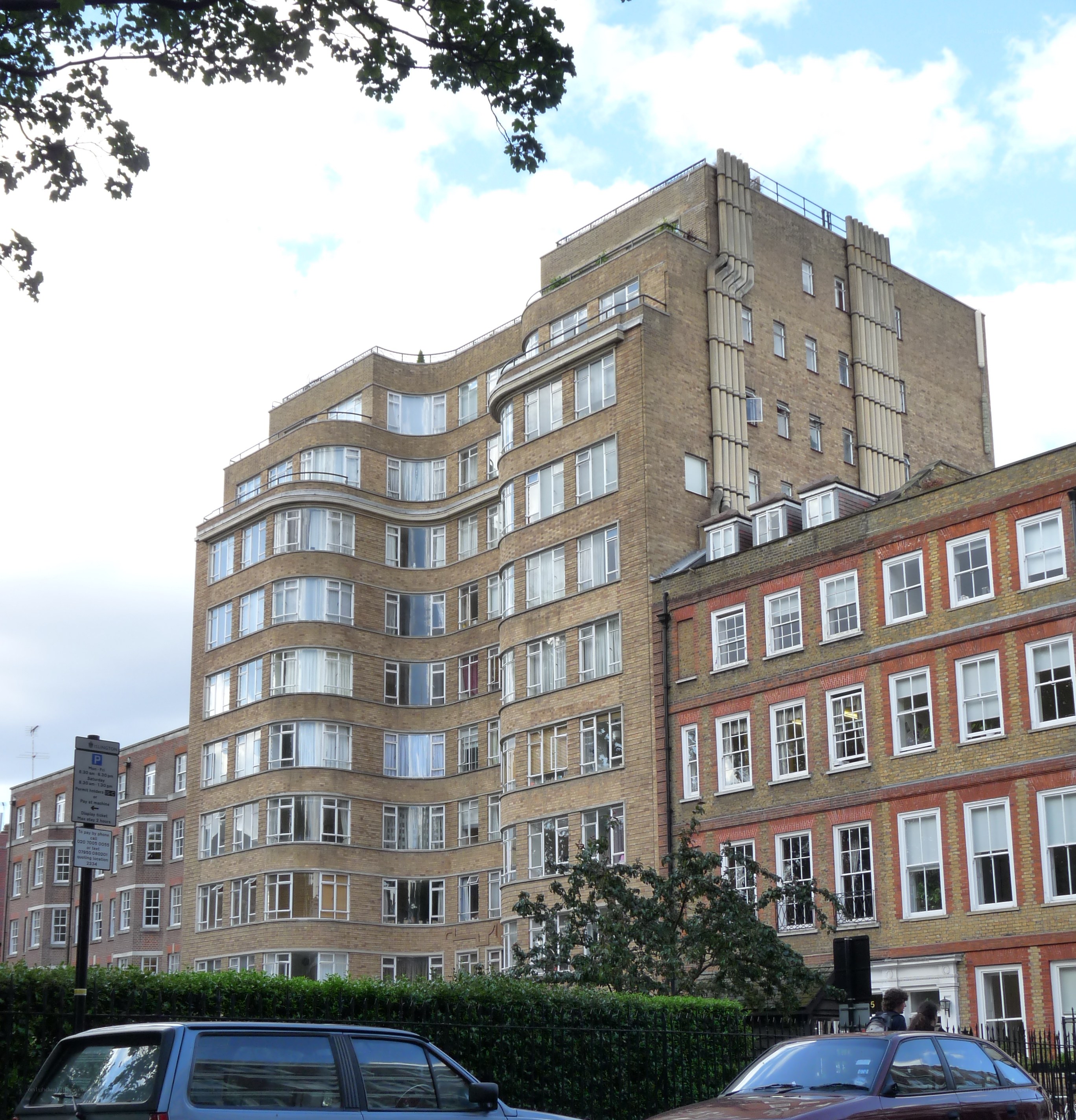 Art Deco apartment building