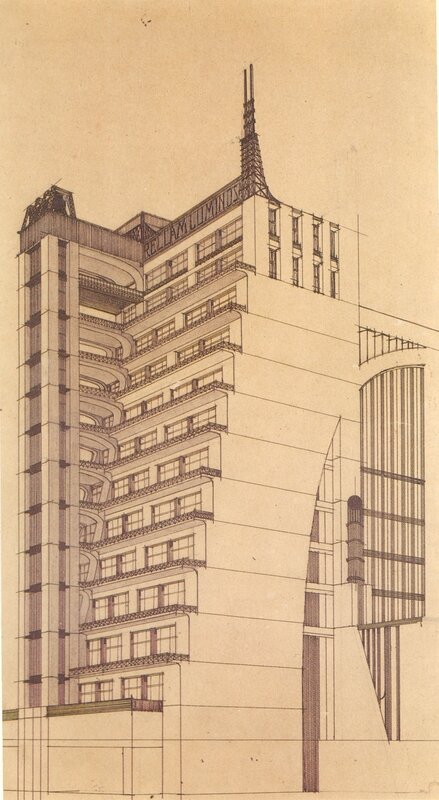 Art Deco skyscraper design