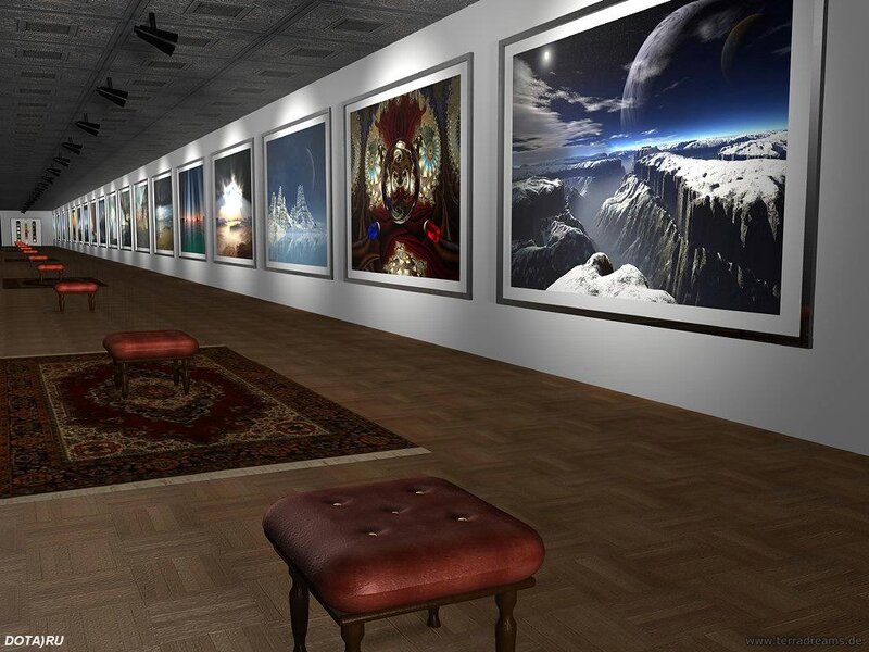 Art Gallery Hallway