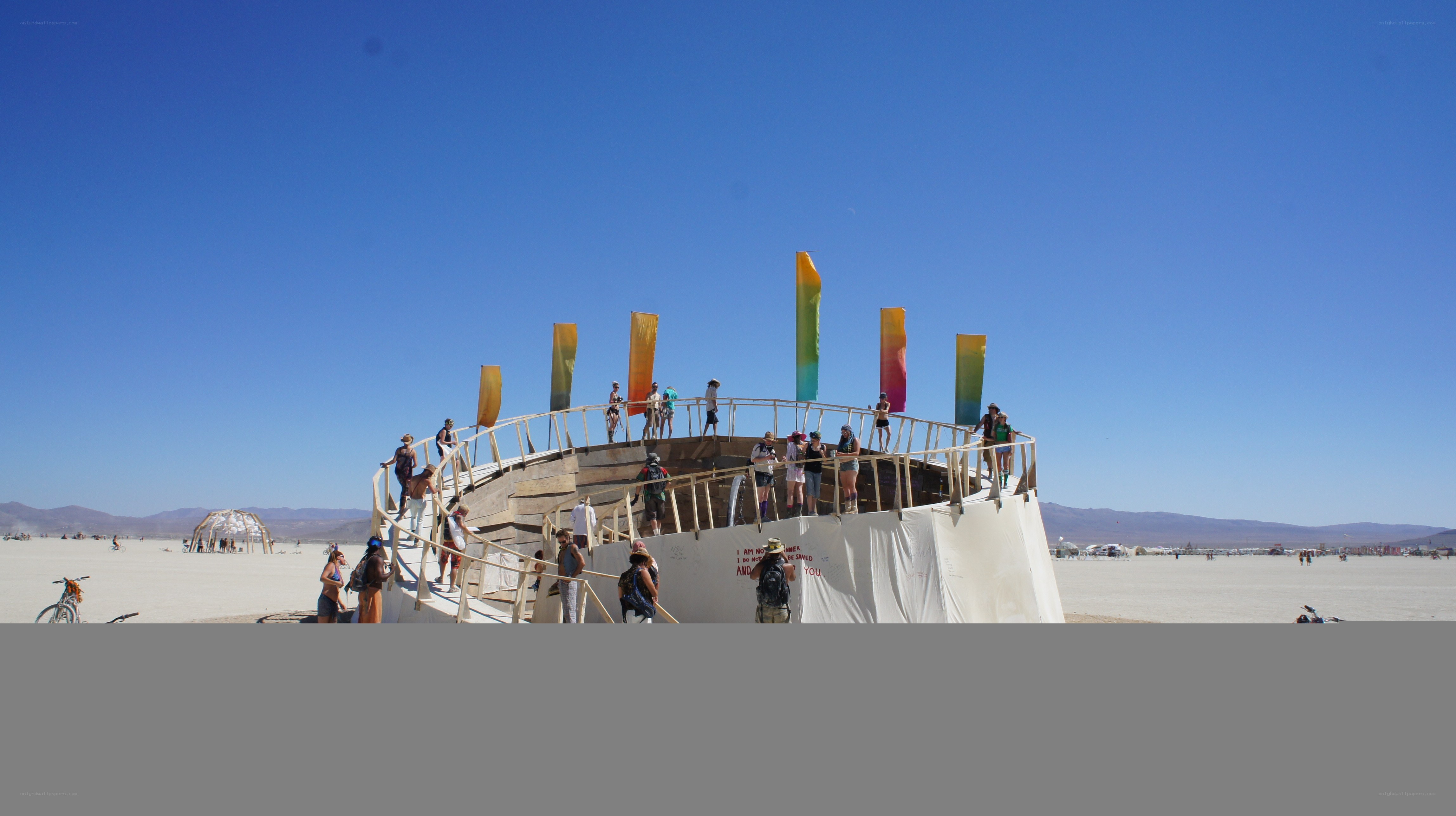 Art installation at Burning Man