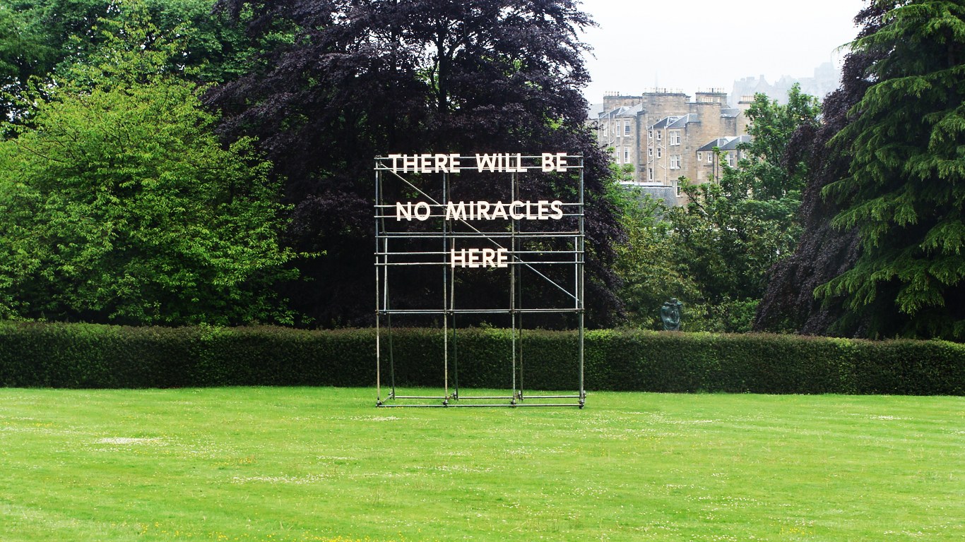 art installation in park