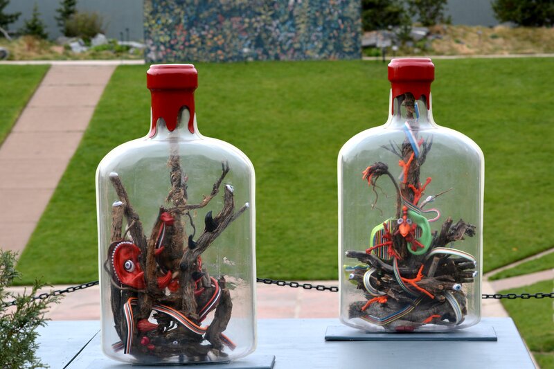 Art Installations in Bottles