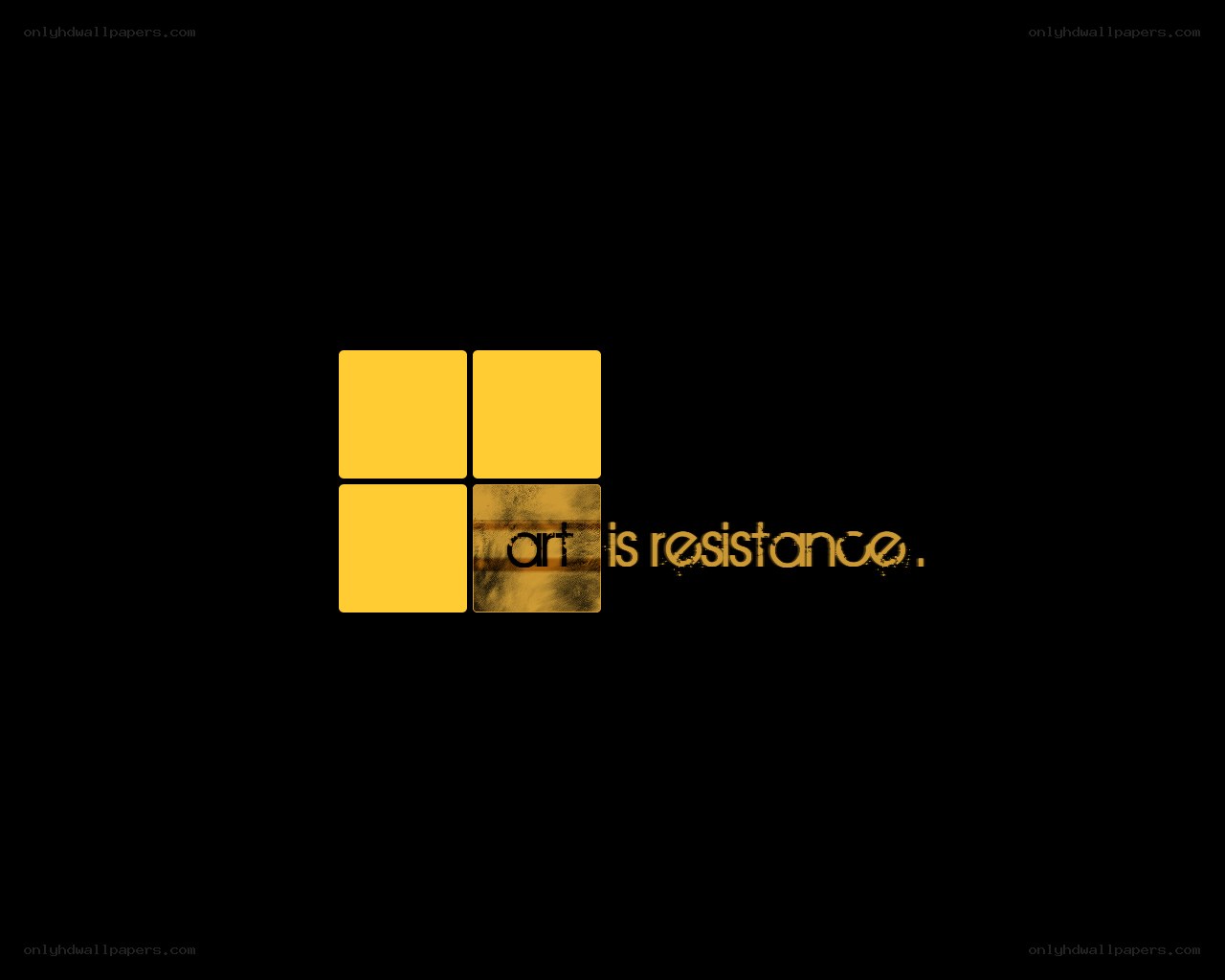 art is resistance logo