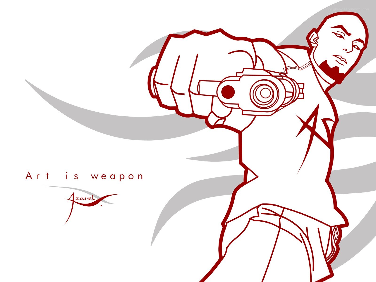 Art is weapon illustration